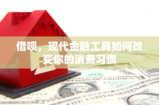 青岛借呗，现代金融工具如何改变你的消费习惯