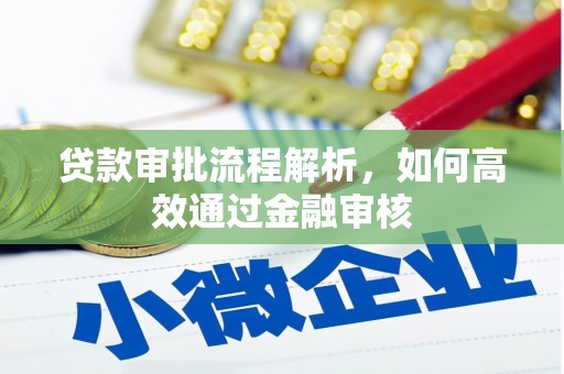 青岛贷款审批流程解析，如何高效通过金融审核