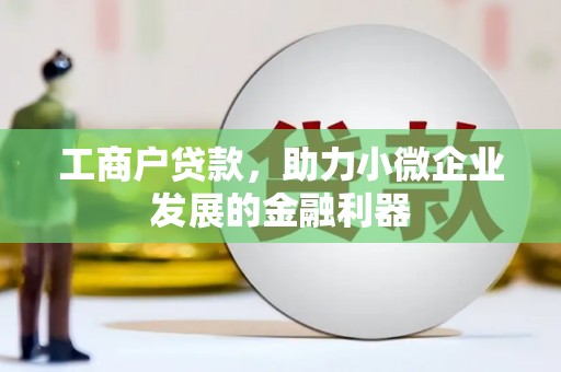 青岛工商户贷款，助力小微企业发展的金融利器