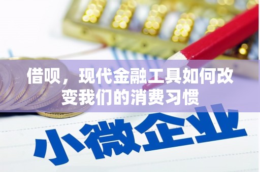 青岛借呗，现代金融工具如何改变我们的消费习惯