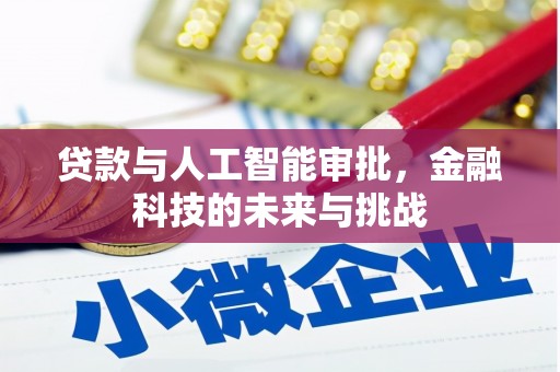 青岛贷款与人工智能审批，金融科技的未来与挑战