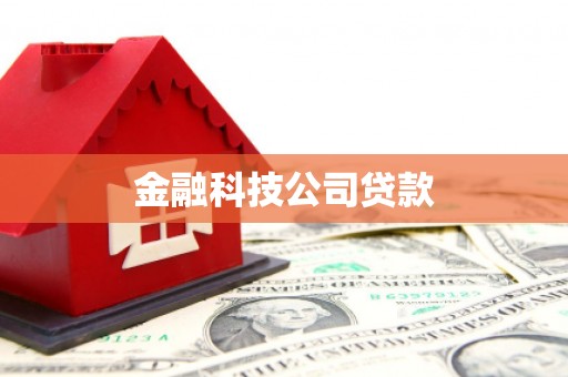 青岛金融科技公司贷款