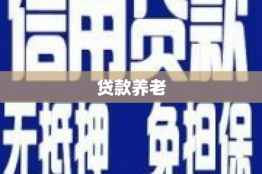 青岛贷款养老